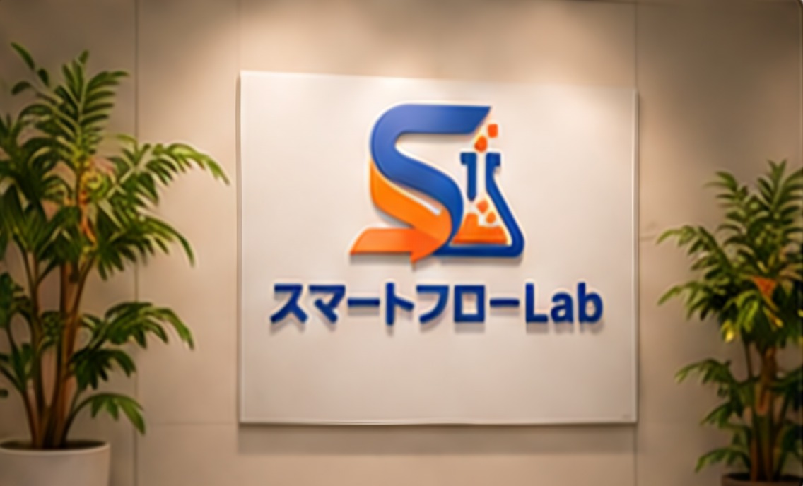 スマートフローLabのオフィスサイン